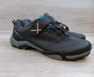 Shimano SH MT500 Bicicleta de Montaña SPD Zapatos de Ciclismo Negro Azul EU 44 US 9.7 Foto 1 de 4