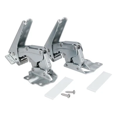 EUROPART Scharnier Set wie Bosch Siemens 481147 für Kühl-Gefrier/Kombi L95mm/B54mm/42mm