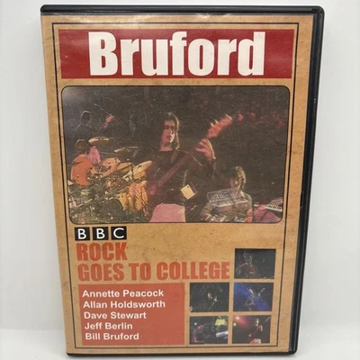 Bruford - BBC Rock Goes To College (DVD, 2006) Bill, Allan Holdsworth, RARE OOP - Image 1 of 4