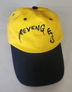 Revenge Dreamville ROTD3 Cap Hat Yellow & Black Embroidered Logo Adjustable Back - Picture 1 of 3