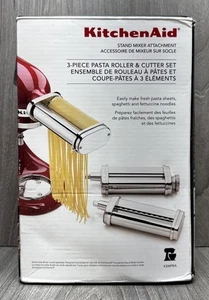 KitchenAid Standmixer Aufsatz 3-teiliges Pasta Roller & Schneider Set KSMPRA - NEU - Bild 1 von 2