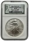 2000 American Silver Eagle Ngc Ms69 20Th Anniversary Collection