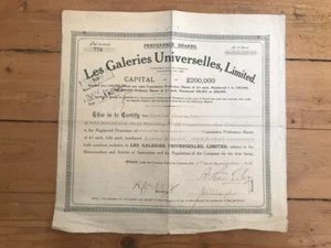 LES GALERIES UNIVERSELLES (UK) (C1) - Bild 1 von 1