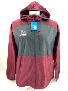 James Madison Dukes JMU Columbia Flash Forward Windbreaker Jacke Kapuze Herren L - Bild 1 von 8