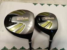 2 Clubs-Wilson Ultra 10.5 RH And FW Women's Flex Mid Torgue Driver Golf Clubs