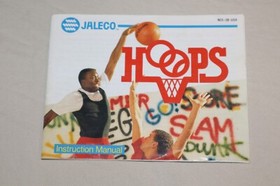 Nintendo NES Hoops Instruction Manual ONLY