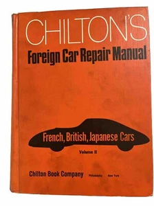 Austin Healey Datsun Toyota 1953-1972 Shop Service Repair Manual Chiltons Vol 2 - Picture 1 of 7