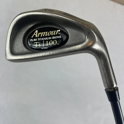 Armour Ti/100 Titanium 5 Iron Aldila VX Graphite Shaft Golf Pride Velvet 39 Inch - Image 1 of 4