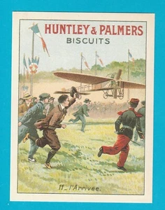 REIMPRESIÓN NOSTALGIA - HUNTLEY & PALMER - AVIACIÓN - (NO. 11) DE 1908 - 2001 - Imagen 1 de 2