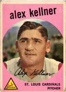Alex Kellner 1959 Topps #101 KOSTENLOSER VERSAND B14R3S9P24 - Bild 1 von 2