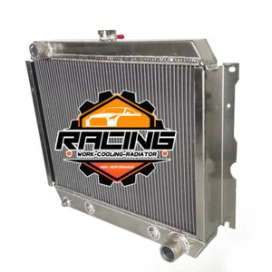 Aluminum Radiator For 1970 1971 1972 1973 Plymouth Barracuda Small Block 2-Rows - Picture 1 of 6