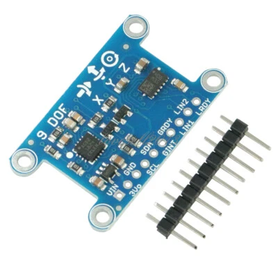 9 Axis IMU L3GD20 LSM303D Module 9DOF Compass Acceleration Gyroscope for Arduino - Image 1 of 4