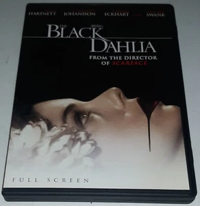 Die schwarze Dahlie DVD Harnett Johansson Eckhart Swank Ex-Bibliothek - Bild 1 von 4