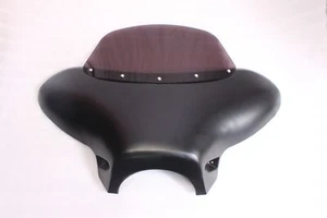 Universal Cruiser Batwing Fairing Primer Windshield Fit Honda VTX 1300 S C 1800R - Picture 1 of 9