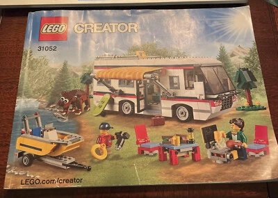 Instruction Book Only For LEGO CREATOR Vacation Getaways 31052  - Image 1 of 2