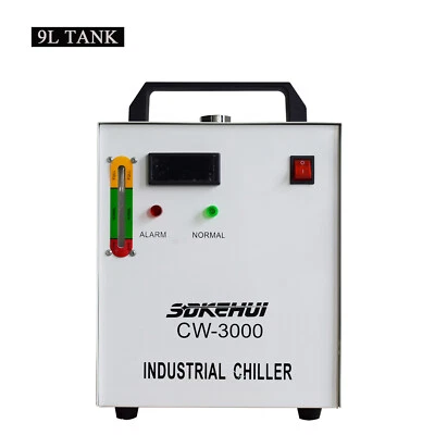 SDKEHUI CW3000 CO2 Laser Industrieller Wasserkühler Industrial Water Chiller 220V für