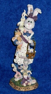 Boyds Folkstone "Momma McHutch & Babies...Family Matters" #28403 NEW 1st Ed. - Picture 1 of 8
