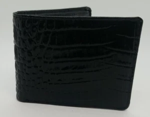 BRAHMIN Billfold BLACK WHITNEY genuine leather New - Picture 1 of 4