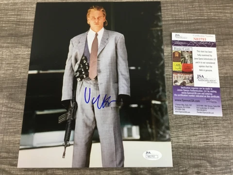 Sexy Val Kilmer Signed 8X10 Color "Heat" Photo - JSA (James Spence) COA Cover