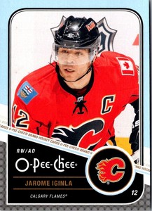 2011 O-Pee-Chee Jarome Iginla #41 Calgary Flames