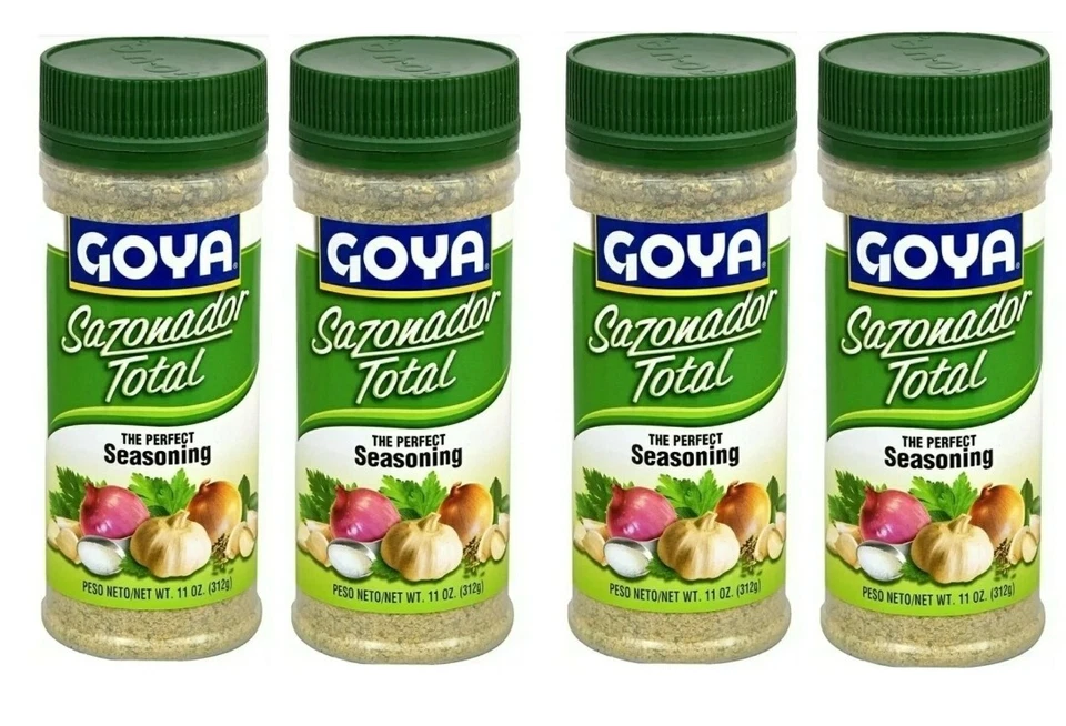 (4 peças/11 oz cada.) Goya Tempero Total Original Alho Cebola Sazonador Total - Imagem 1 de 4