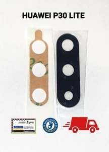 2 PCS VETRINO VETRO LENTE FOTOCAMERA POSTERIORE BACK CAMERA HUAWEI P30 P30 PRO - Imagen 1 de 4