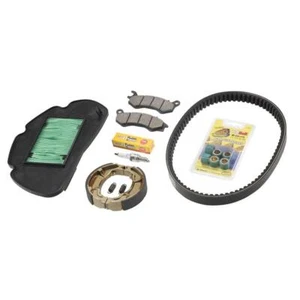 CANDELA CINGHIA PASTIGLIE RULLI FILTRO per Honda 125 PCX 2010-2011 - Picture 1 of 2