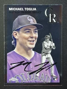 MICHAEL TOGLIA RC 2023 Topps Chrome Platinum Anniversary #68 Rockies - Picture 1 of 2