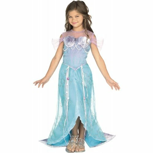 Disfraz de sirena de lujo para niño Let's Pretend, niño pequeño Foto 1 de 1