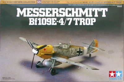  Messerschmitt Bf109E-4/7 Trop  - Tamiya  scala1:72 - TA60755  - Immagine 1 di 4
