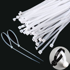 100pcs Plastic Cable Zip Ties Heavy Duty Self-Locking Nylon Wrap Wire Cord Strap