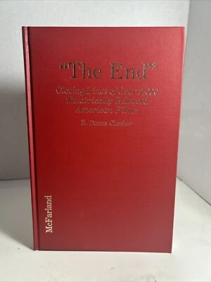 1992 THE END Closing Lines of 3,000+ Released US Films, Donna Chesher, McFarland - Image 1 of 4