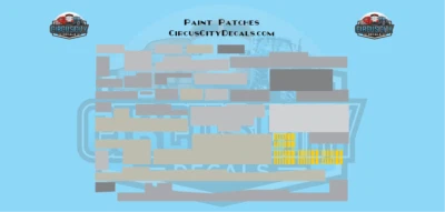 Paint Patch Set Gray HO Scale - Image 1 of 4