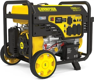 Champion 11,500-W Portable Gas Powered Generator with Electric Start, CO Sensor - Picture 1 of 11