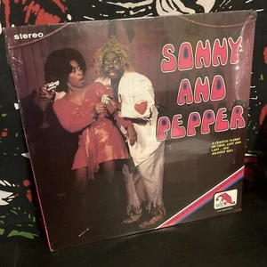 SEALED Sonny And Pepper Vinyl Record LP LAFF Records A168 Adult Black Comedy - Picture 1 of 2