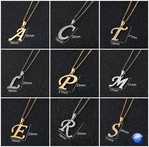 COLGANTE LETRA PRINCIPAL CAPITAL ABECEDARIO ALPHABET COLGANTES LETRAS MODA MUJER - Bild 1 von 20
