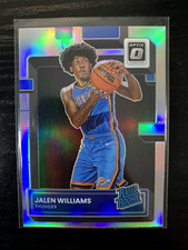 2022-23 Panini Donruss Optic Jalen Williams Holo Prizm Rookie RC #235 Thunder SP