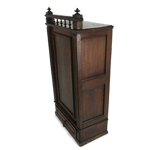 Large Kitchen Apothecary Medicine Bathroom Cabinet Spindles Gorgeous Vintage WOW Cover