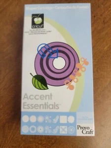 Cartucho Cricut Acento Essentials Formas Imágenes Provo Craft Link Estado Desconocido - Imagen 1 de 4