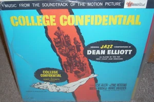 COLLEGE CONFIDENTIAL dean elliott / mamie van doren / steve allen ( soundtrack ) - Picture 1 of 1