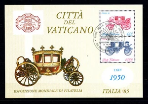 STATO VATICANO  Esposizione filatelica internazionale a Roma - BLOCCO FOGLIETTO - Picture 1 of 1