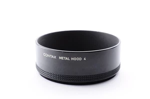 Contax Metal Hood 4 ottimo + 5 paraluce dal Giappone Y3516 - Foto 1 di 8