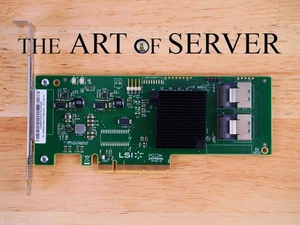 Genuine LSI 6Gbps SAS HBA LSI 9201-8i (=9211-8i) P20 IT Mode ZFS TrueNAS unRAID - Picture 1 of 8