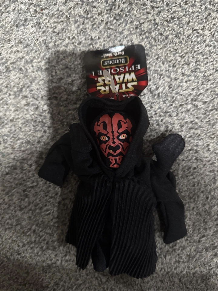 Star Wars Buddies Darth Maul (1997) Hasbro Toy Plush New Tags - Image 1 of 1