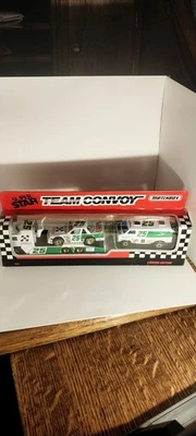 Matchbox Super Star 1991 Team Convoy Ken Schrader #25 Exxon Hendrix Team NRFB - Image 1 of 3