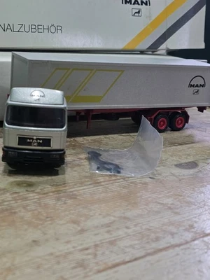 Conrad 1:50 MAN F 90 Truck And Trailer Art 4120 - Immagine 1 di 4