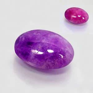10.14 Ct Dainty 100%Natural "UV"Color Change Purple to Pinkish Orange Hackmanite - Picture 1 of 7