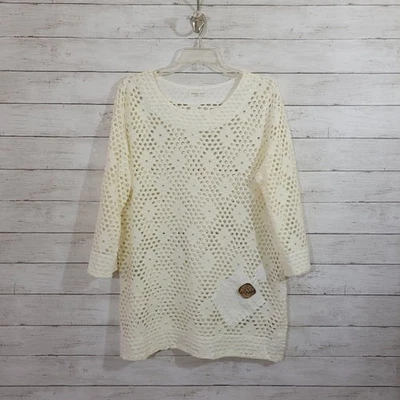 精品品牌 Indigo Soul Beach 泳池泳装遮盖束腰外衣连衣裙 XL 码 — 第 1/4 张图片