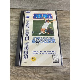 Worldwide Soccer Sega International Victory Goal Edition Sega Saturn 81105 1995