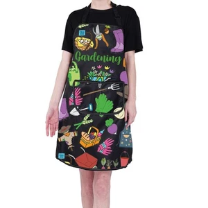 Gardening Apron for Gardener Adjustable Waterproof Apron with Pockets Garden - Picture 1 of 7